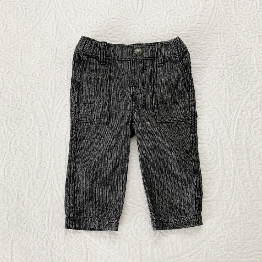 Tea Collection Baby Boy Herringbone Dress‎ Pants
